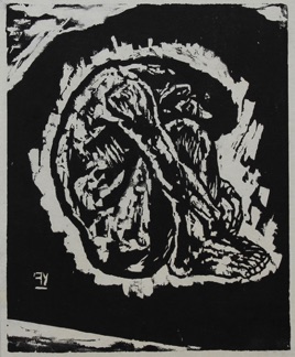 Li Yueqiu 李月秋
Warriors Series (8)
Woodcut 220mm x 220mm